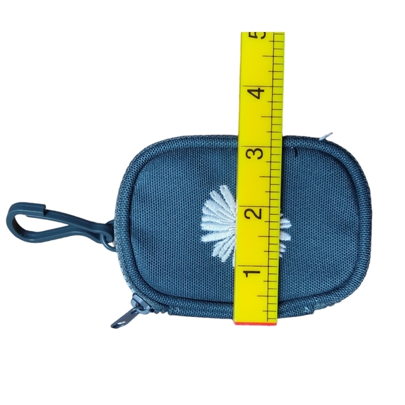 Kids' Zipped Wallet Art Class Charcoal Gray W/Daisy🌼 Clip Pouch‎ Target - Picture 6 of 7